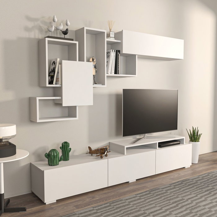 Hanah Home Mueble para TV Amor - Blanco